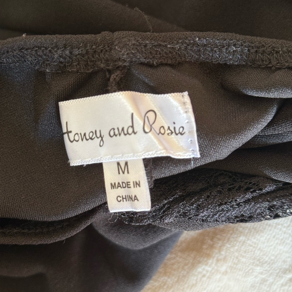 Honey and Rosie Black Maxi Dress - Picture 7 of 7